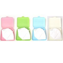 Load image into Gallery viewer, Pink Mask Storage Case, Portable Mask Holder for Face Masks, Plastic Face Cover Storage Box - Dustproof, Safe & Light