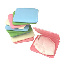 Load image into Gallery viewer, Pink Mask Storage Case, Portable Mask Holder for Face Masks, Plastic Face Cover Storage Box - Dustproof, Safe & Light