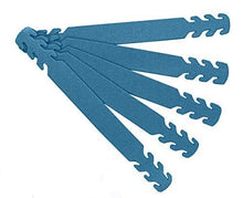 Load image into Gallery viewer, Set of 5 - PU Leather Ear Savers - Aqua | Anti-Slip Extension Hook for Ear Protection | Adjustable, Reusable and Stylish | Hook Buckle Strap Mask Extender Pain Relief
