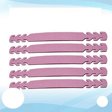 Load image into Gallery viewer, Set of 5 - PU Leather Ear Savers - Baby Pink | Anti-Slip Extension Hook for Ear Protection | Adjustable, Reusable and Stylish | Hook Buckle Strap Mask Extender Pain Relief
