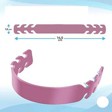 Load image into Gallery viewer, Set of 5 - PU Leather Ear Savers - Baby Pink | Anti-Slip Extension Hook for Ear Protection | Adjustable, Reusable and Stylish | Hook Buckle Strap Mask Extender Pain Relief
