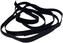 Load image into Gallery viewer, 3mm, 20m | Flat Elastic Cord for Masks - Black | Elastic String, Band, Strap for Sewing, DIY Mask Making, Clothes
